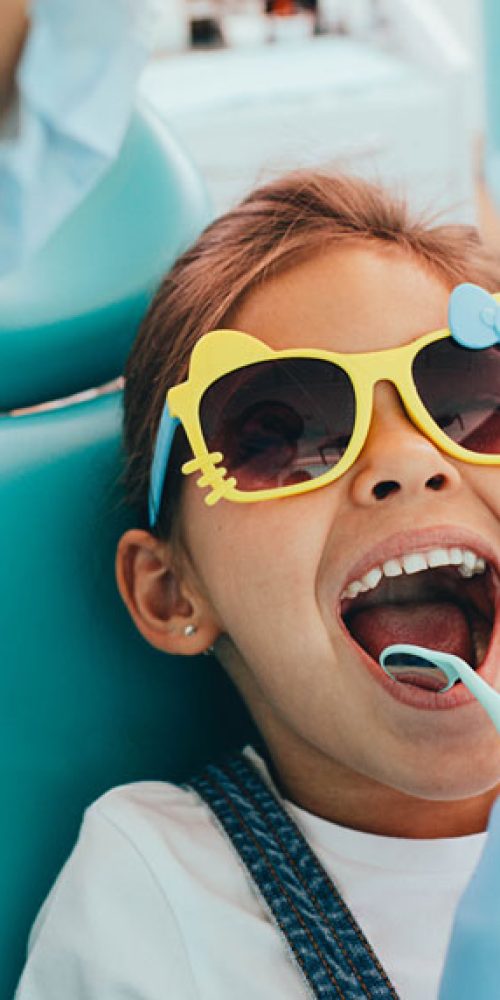 kids with dentist